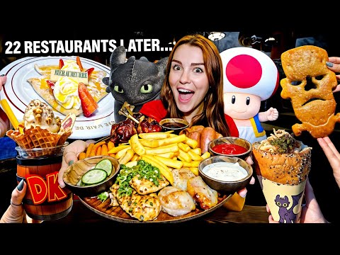 I Ate at Every Restaurant at Epic Universe!