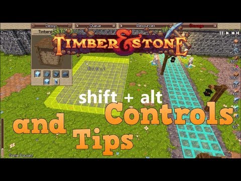 Timber and Stone Controls and Tips