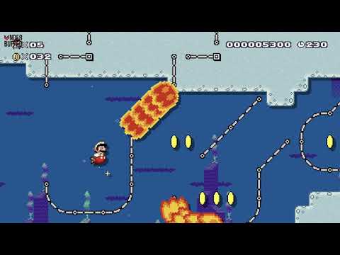 [Super Mario Maker 2] Job 47 - Lava Bubble Limbo