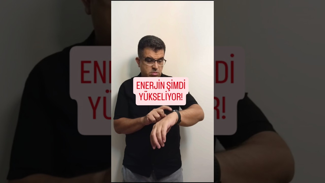 ENERJİN ŞİMDİ YÜKSELİYOR! SADECE 30 SANİYE DİNLE! #çekirdekinanç #enerji