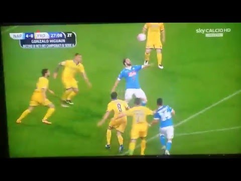 Higuain dopo 66 anni batte il record di gol in serie A