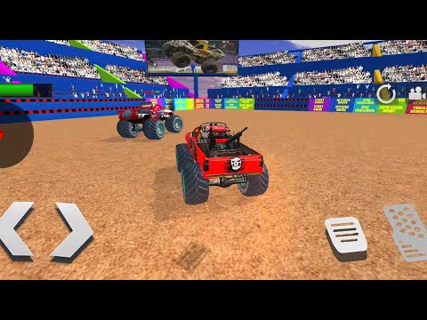 Monster Truck Demolition Derby Crash Stunts Game - Impossible Crazy Ramps - Android GamePlay #1