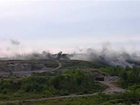 Finnish Artillery In Action - Target Area