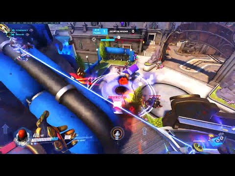 Cloneman16 Sigma and Winston - 38 elims! [ Overwatch Season 27 Top 500 ]
