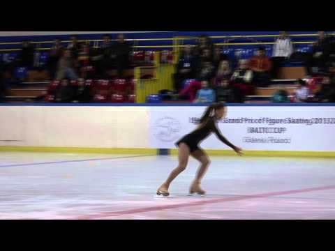 16 Lena MARROCCO (FRA) - ISU JGP Baltic Cup 2013 Junior Ladies Free Skating