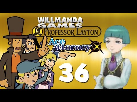 Professor Layton vs Ace Attorney - part 36 - The Golden Curse