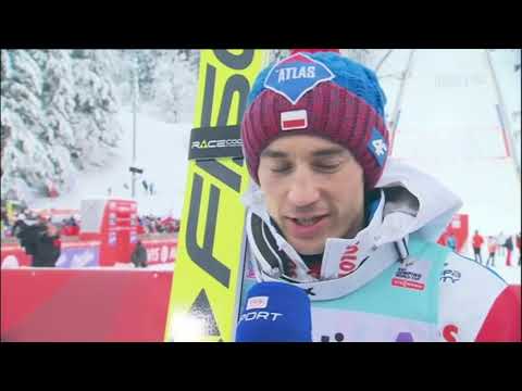 Kamil Stoch drugi w Engelbergu! (17.12.2017)
