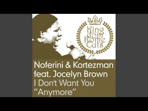 I Don't Want You Anymore (Noferini Radio Edit)