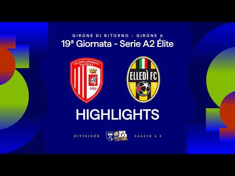 Atlante Grosseto-Elledì FC 5-1 | Goals and HL | Matchday 19 | Serie A2 Elite 25/26 - A