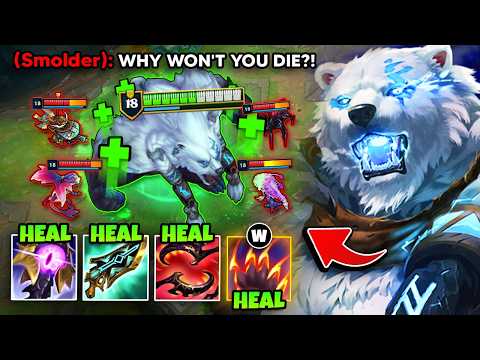 VOLIBEAR BUT I CAN LITERALLY OUT-HEAL THE ENTIRE TEAM! (100% OMNIVAMP BUILD)