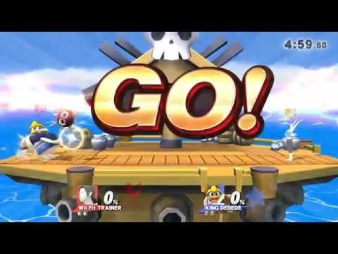 Mitch (Wii Fit Trainer) vs Kuma (King Dedede)
