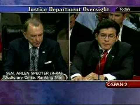 Senate Judiciary Committee w/Alberto Gonzales-7/24/07 Pt25