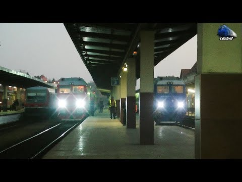 Jimmy Tricolor 64-0990-3 & GM 64-1363-2 in Gara Oradea Station pe Seară/on Evening 08 November 2018
