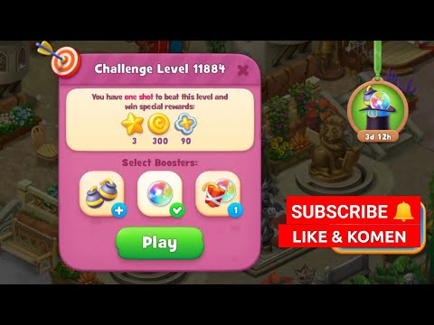GARDENSCAPES CHALLENGE LEVEL 11884 | MARI MAIN BERSAMA