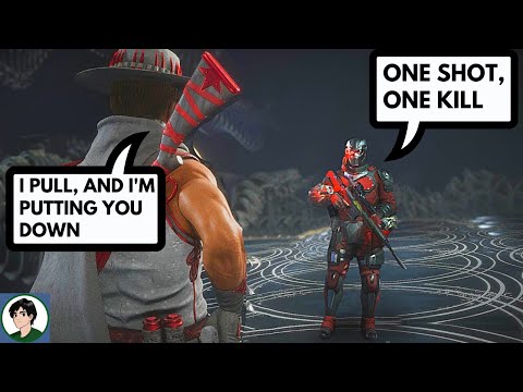 MK VS DC : Erron Black Vs Deadshot Intros Dialogues