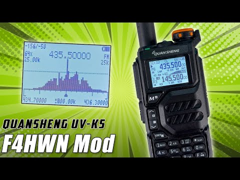 Quansheng UV-K5 📱 F4HWN Mod - The EXACT successor
