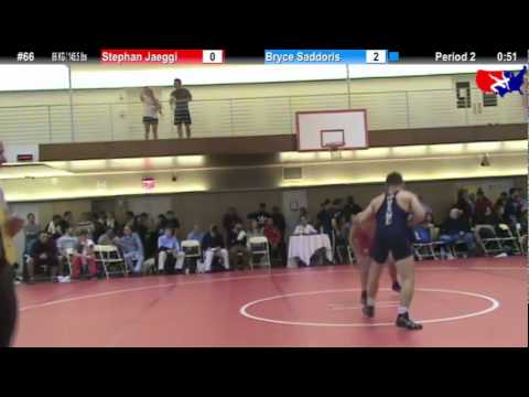 NYAC FS 66 KG / 145.5 lbs: Stephan Jaeggi vs. Bryce Saddoris