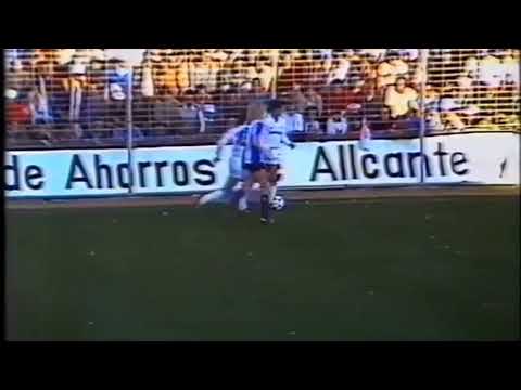 1985-86. 02/03/1986. Liga Jornada 27. Hércules C.F. 0 Real Madrid C.F. 3