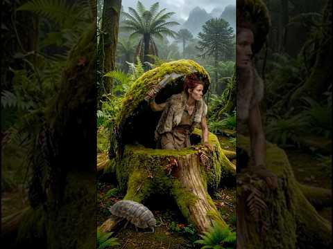 POV What Happens After She Closes the Tree Bunker Door? 🌲🦖