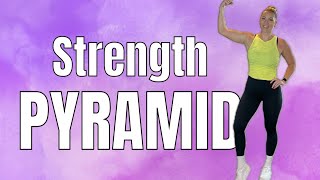 25 min Strength Pyramid workout | full body strength