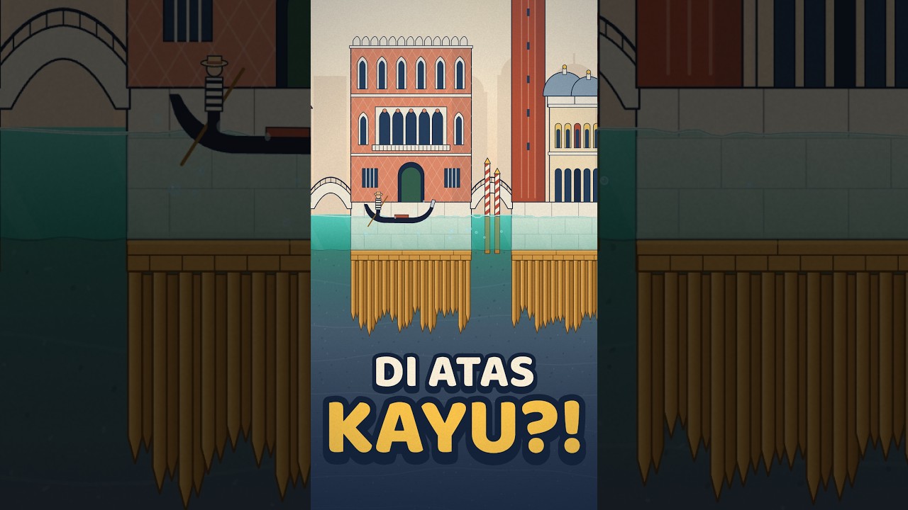 Kota yang Berdiri di Atas Tiang Kayu?! #faktaunik