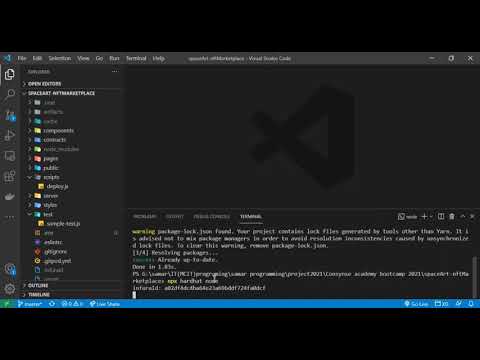 ConsenSys Blockchain final project - create NFT marketplace from scratch step By step 🪜💪.