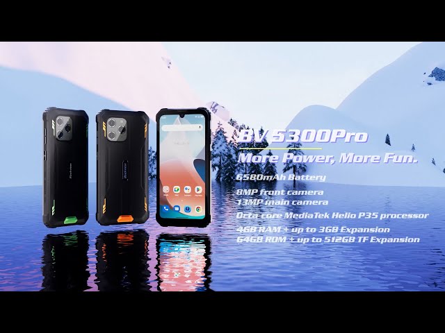 Blackview BV5300 Pro 4/64GB Grün entsperrt video