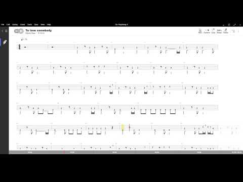 To love somebody ( Michael Bolton ) ,Tablatura e base Senza Basso - Backing bass track