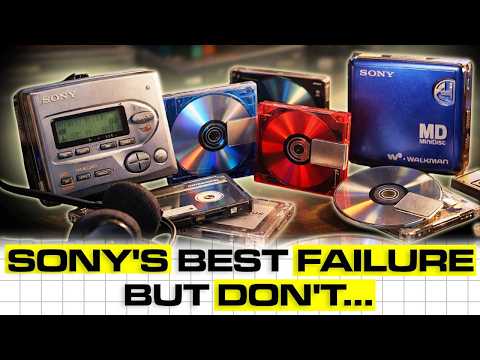 MiniDisc: The FORMAT That Was Too GOOD to SUCCEED