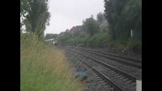 preview picture of video 'GBRf 66735 Coal Train passing Northallerton'