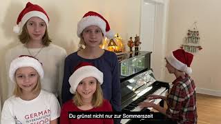 O Tannenbaum Rendition by German Embassy colleagues and families