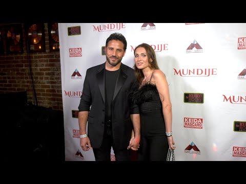 Daniel Locicero and Aida Nikolaychuk "Mundije" Wrap Party and Comedy Show Red Carpet Event
