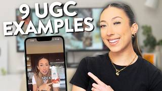 9 UGC VIDEO IDEAS (with examples) | You NEED to Be Creating These for Brands!