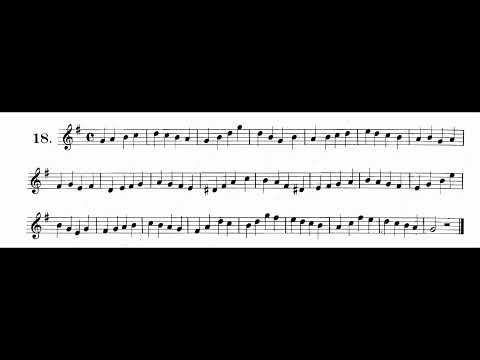 Arban's First Studies- 18