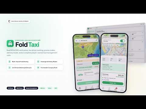 Fold Taxi Business preview background