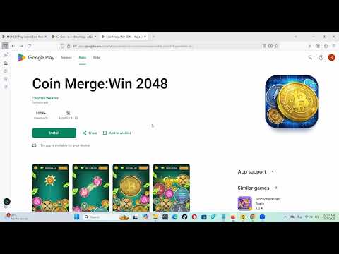Coin Merge Win 2048 real or fake.  Can u withdraw from  Coin merge win app or it's Scam