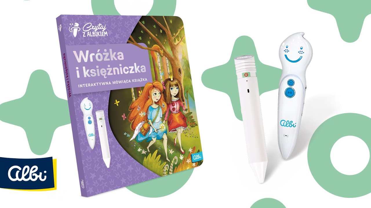 Interaktywna książka „Wróżka i księżniczka” z serii Czytaj z Albikiem