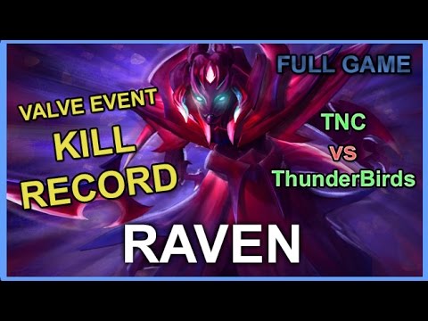 Raven Spectre | 33 Kills | TNC vs ThunderBirds @ Kiev Major - 7.05 Full Game