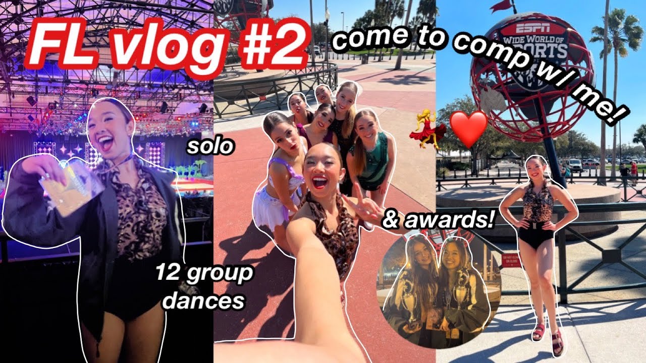 come to DANCE NATIONALS with me (comp vlog) | FL vlog #2