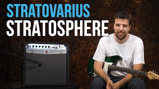 Stratovarius - Stratosphere (como tocar - aula de guitarra)