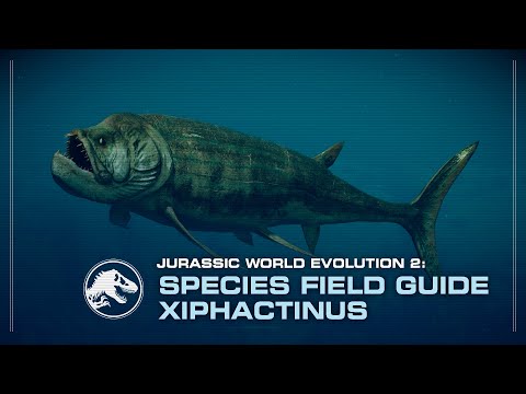 Species Field Guide | Xiphactinus | Jurassic World Evolution 2 MODDING