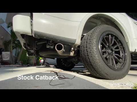 18 F150 3.5 Ecoboost SPD 3” resonator delete kit, Stock Muffler/Black Tip