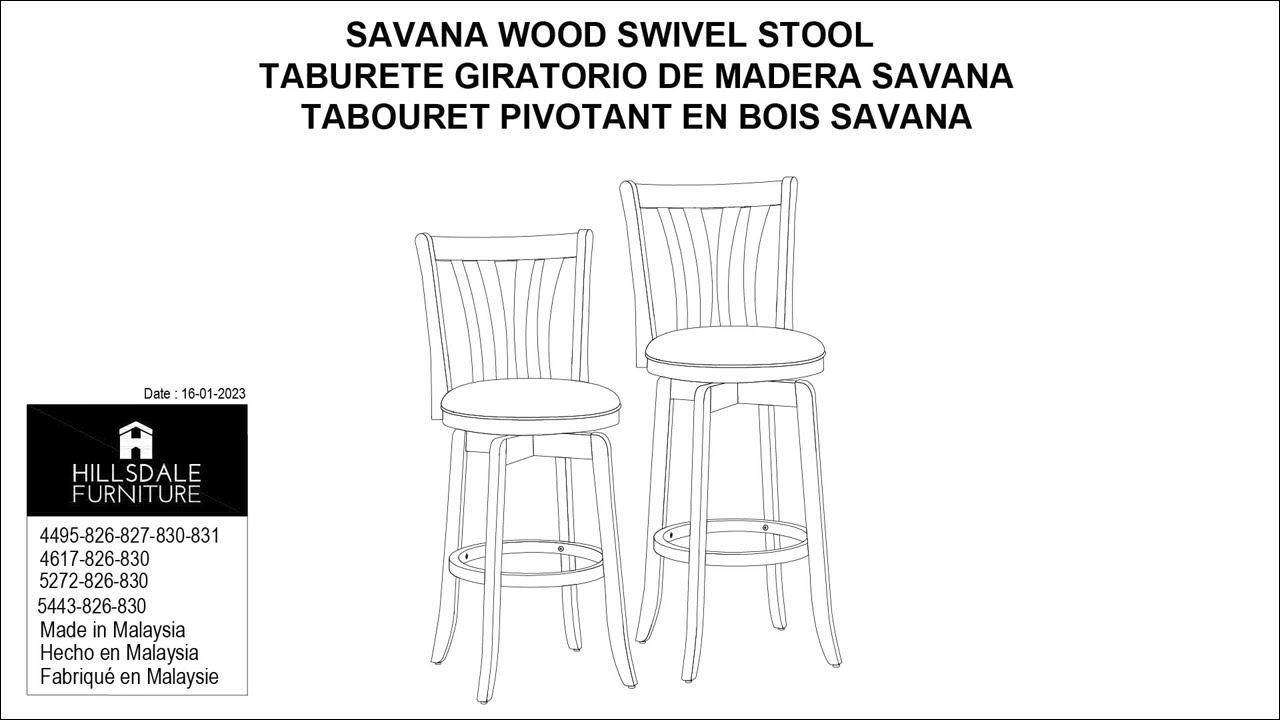 Savana Wood Stool