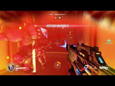 Overwatch Gameplay German PS4 - So verdammt knapp ! - Let's Play Overwatch Deutsch #39