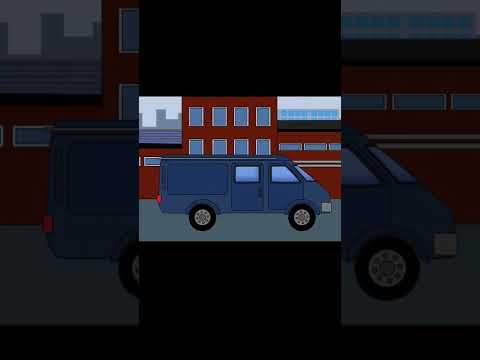 Bus Eater! SCP-2086! (10 part Cartoon Animation) #shorts