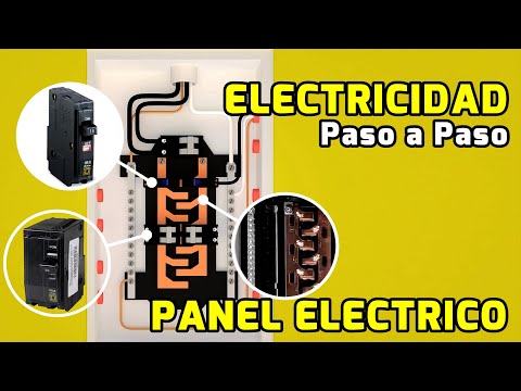 ELECTRICIDAD PARA PRINCIPIANTES, Panel Distribución Electrico – Paso a Paso