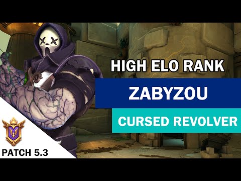 High Elo Rank zAbyzou Androxus Paladins Competitive (Grandmaster) CURSED REVOLVER