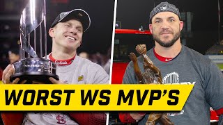 10 WORST Players to Win World Series MVP
