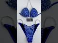 Royal Blue Sparkle Edge Wellness Competition Suit BM182-2W Royal Blue Sparkle Edge Wellness Competition Suit BM182-2W