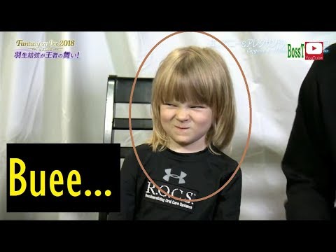 Alexander PLUSCHENKO doesn't like Japanese TV host (Fantasy on Ice 2018 Kobe)